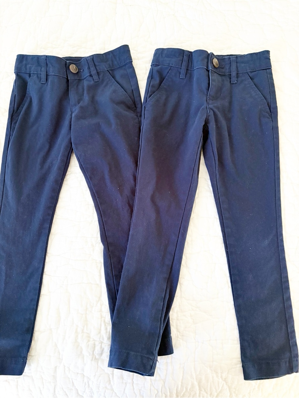 Old Navy Navy Stretch Slim Leggings for Kids